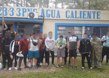 PNC intercepta a 34 extranjeros que ingresaron al país de manera irregular