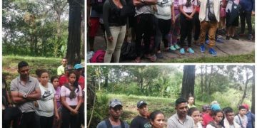 Ubican a 50 migrantes de distintas nacionalidades en Chiquimula