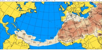 Polvo del Sahara en Guatemala