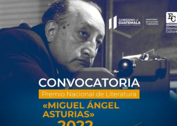 Abren convocatoria para el Premio Nacional de Literatura Miguel Ángel Asturias 2022