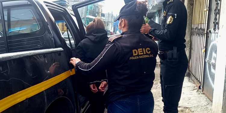 PNC reporta la captura de presuntos extorsionistas