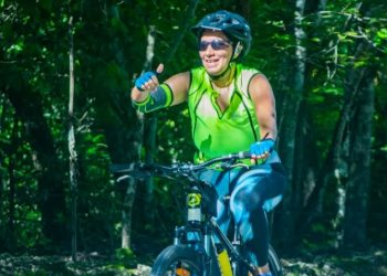 Primera travesía en bicicleta por el medio ambiente.