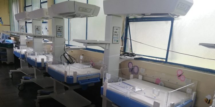 Hospital Nacional de Amatitlán recibe nuevo equipo para atender a recién nacidos