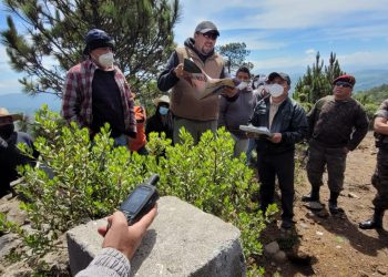 Realizan reconocimiento de límite territorial entre Tajumulco e Ixchiguán