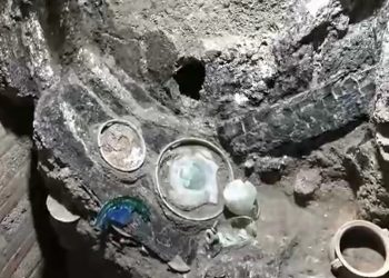 Descubren apartamentos de la "clase media" en Pompeya