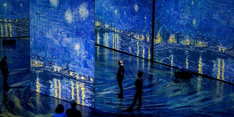 Lienzos de Van Gogh cobrarán vida en exposición inmersiva en Ecuador