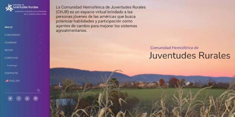 IICA lanza una plataforma para potenciar el conocimiento en los jóvenes