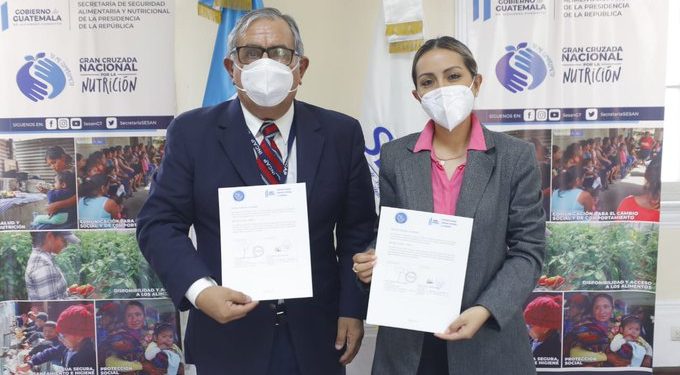 Firman convenio para promover innovación científica sobre seguridad alimentaria y nutricional