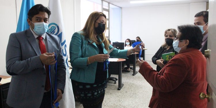 Inauguran área en la Dirección de Previsión Civil.