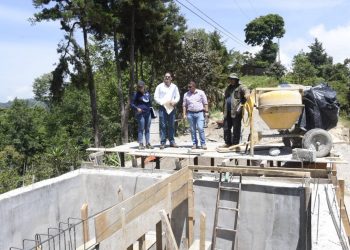 Amplían sistema de agua potable en Jalapa