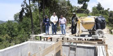Amplían sistema de agua potable en Jalapa