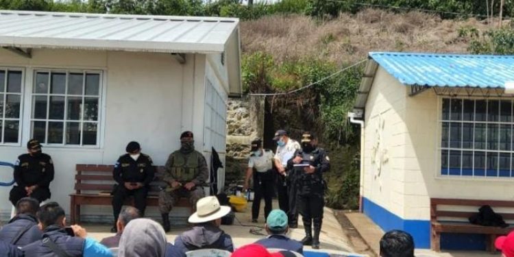 Sede policial provisional en Tajumulco comienza a funcionar nuevamente