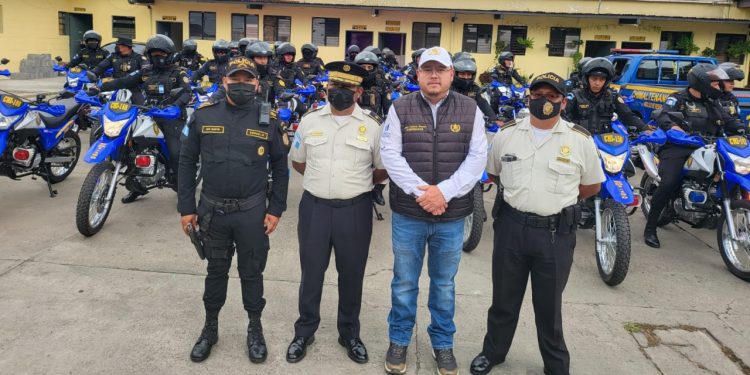 Comisaría 73 de la PNC fortalece sus capacidades con nuevas motocicletas