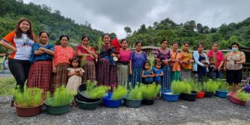 Sembrando Huella continúa con repoblación de bosques en Alta Verapaz