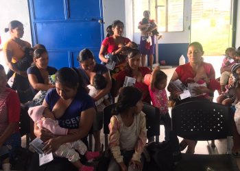 Salud concientiza sobre importancia de la lactancia materna en Zacapa