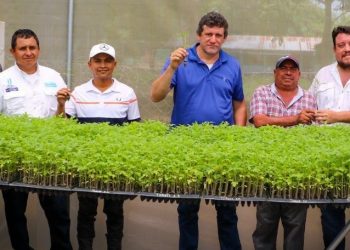 MAGA inaugura centro de producción modelo en Melchor de Mencos