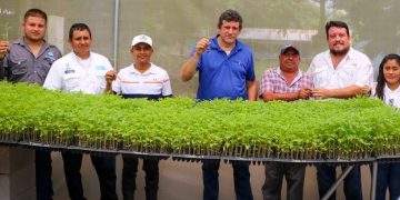 MAGA inaugura centro de producción modelo en Melchor de Mencos