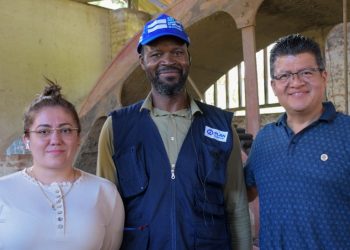 Máximo ejecutivo de Plan Internacional visita Baja Verapaz