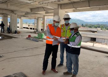 Hospital regional de Chimaltenango presenta 96 % de ejecución de obra gris