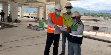 Hospital regional de Chimaltenango presenta 96 % de ejecución de obra gris