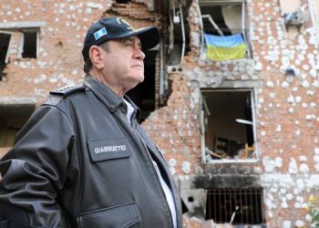 Presidente Giammattei, único líder regional que ha visitado Ucrania