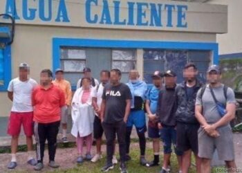 Remiten a Migración a venezolanos por ingreso irregular al país