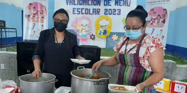 Huehuetenango comienza aprobación de menús escolares para 2023