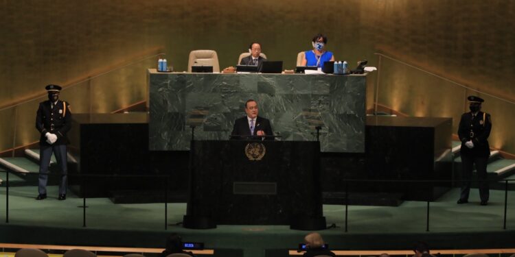 Presidente hace su intervención ante la ONU con mensaje de paz y cese a los conflictos mundiales