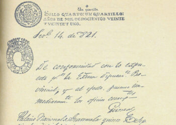 Así se firmó el Acta de Independencia de Guatemala