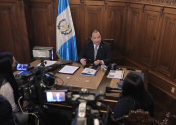 Conferencia de prensa del Ministro de Relaciones Exteriores, Mario Búcaro.