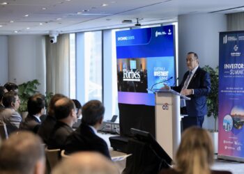 El presidente Alejandro Giammattei en su participación del Investor Summit en EE.UU.