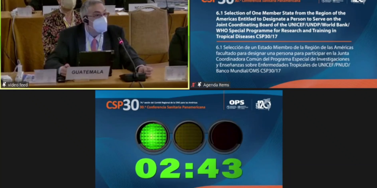 Guatemala integra junta coordinadora de Programa Especial de Investigación y Enseñanzas sobre Enfermedades Tropicales