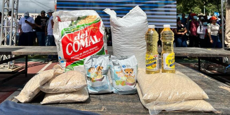 Alimentos por Acciones beneficia a más de mil familias en San Pedro Pinula