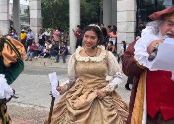 Proclaman Pregón de Independencia en Centro Histórico