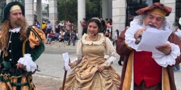 Proclaman Pregón de Independencia en Centro Histórico