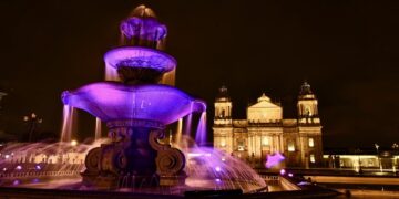 Varios lugares guatemaltecos fueron iluminados con la Marca País