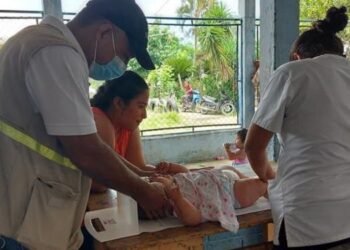 Salubristas aumentan capacidades en la atención de niños menores de dos años