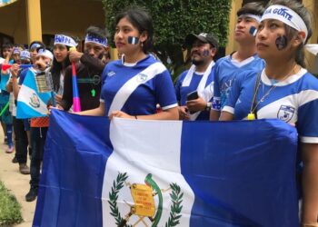 Fervor patrio se vive en Huehuetenango