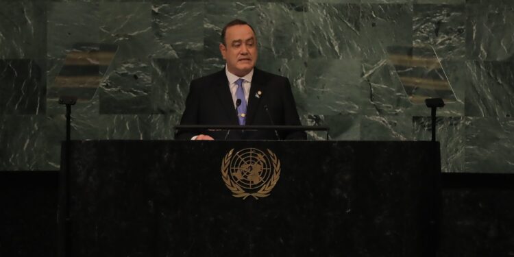 Presidente Alejandro Giammattei: “La paz es posible”