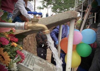 Inauguran proyecto de agua potable en cantón Oxlajuj, Totonicapán