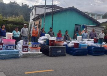 Conred lleva ayuda humanitaria a familias afectadas por lluvias en Huehuetenango
