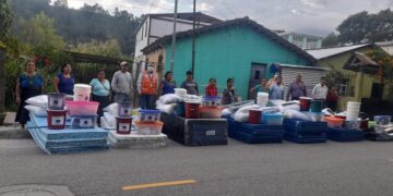 Conred lleva ayuda humanitaria a familias afectadas por lluvias en Huehuetenango