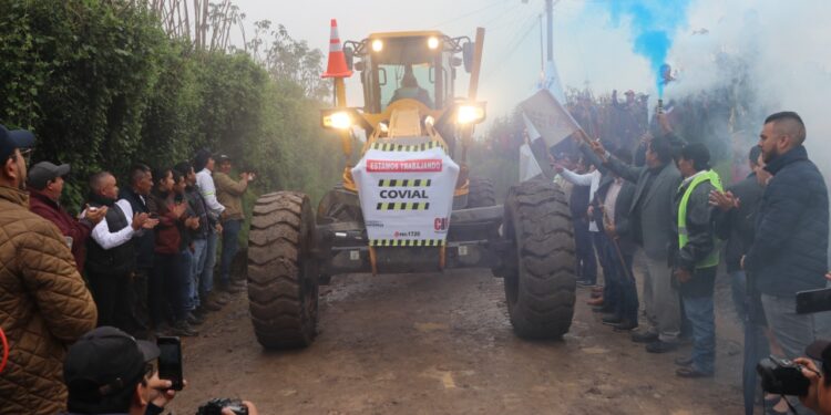 Comienza optimización de tramo que conecta a municipios de San Marcos con Quetzaltenango