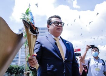 Antorcha Centroamericana por la Paz es trasladada hacia Jutiapa