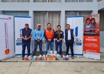 Familias de Huehuetenango afectadas por lluvias reciben materiales y kits de higiene