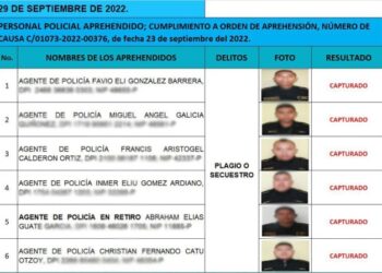 Desarticulan estructura dedicada al secuestro y extorsión