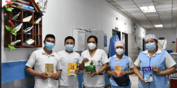 Implementan minibiblioteca en Hospital Nacional de Chimaltenango