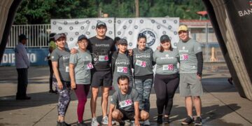 Efectúan carrera para conmemorar aniversario de Empornac