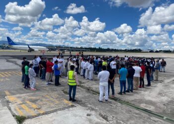 En agosto migración ha dado asistencia a 8 mil 906 guatemaltecos retornados. /Foto: IGM