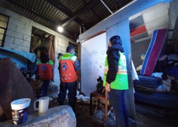 Conred brinda asistencia en 13 incidentes generados por lluvias